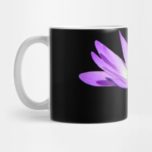 purple blooming flower, flowers, garden, blooms, violet Mug